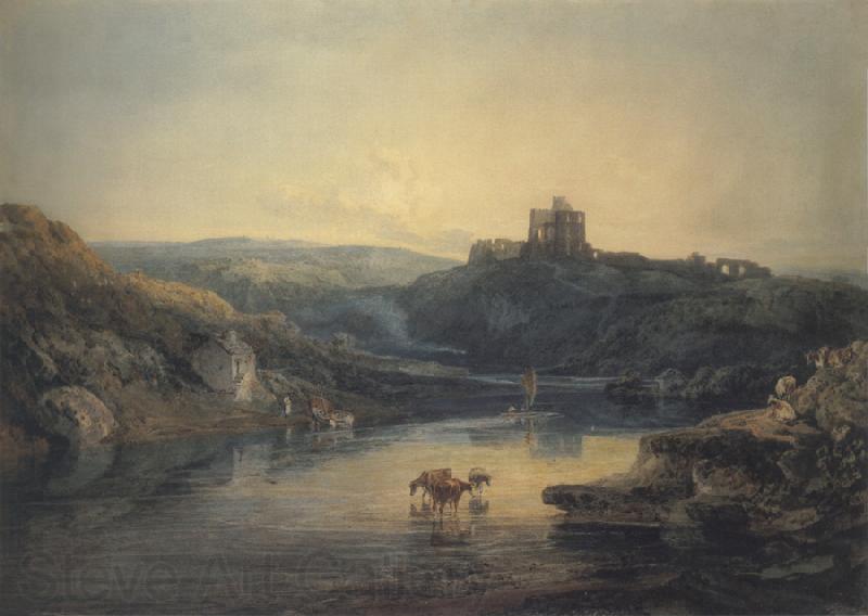 J.M.W. Turner Norham Castle,Sunrise